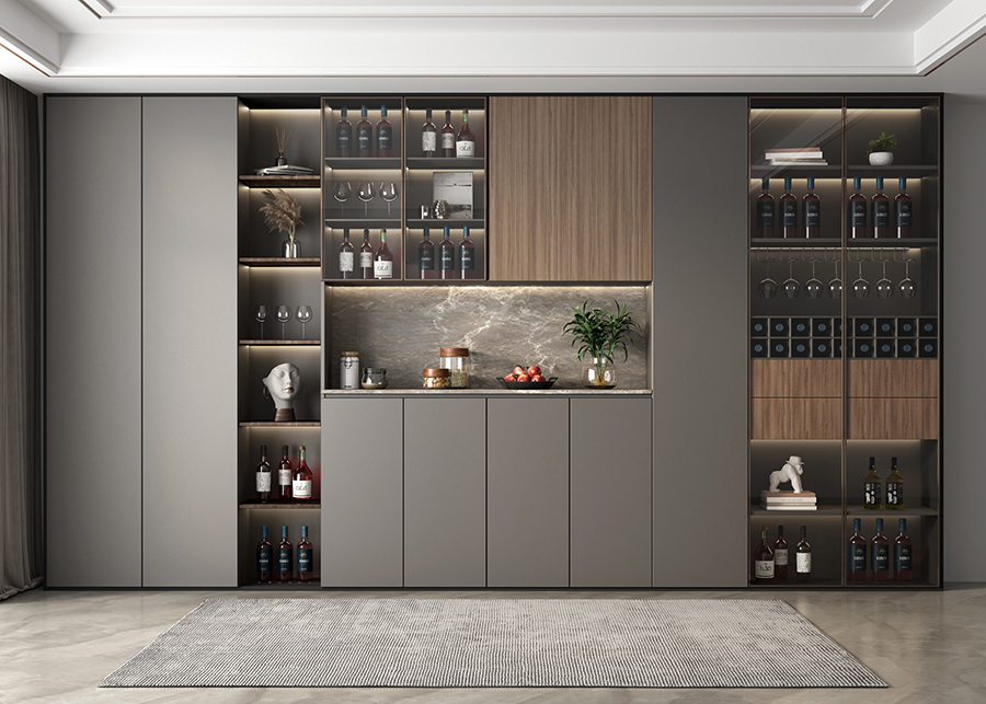 現(xiàn)代簡約酒柜效果圖 現(xiàn)代簡約酒柜效果圖